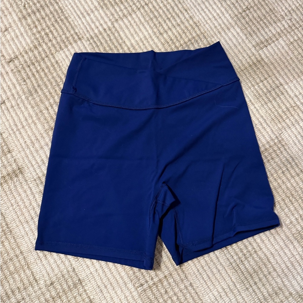 Navy Blue Women's Athletic Shorts